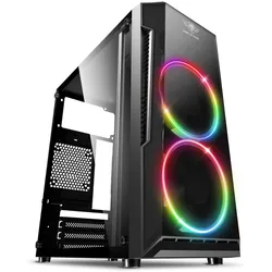 Spirit Of Gamer Deathmatch 3, Mini Tower, PC, Schwarz, ATX, micro ATX, Mini-ITX,