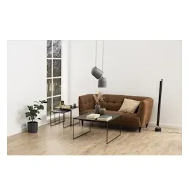 VCM DAHEIM 2-Satztisch Infinity Dekor Marmor Schwarz