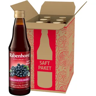 Rabenhorst Waldheidelbeere Muttersaft BIO 6x330 ml Saft