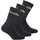 Diadora Tennissocken 3er Pack Schwarz 39-42