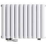 mai & mai Badheizkörper 770 x 600 mm 1072 W weiß Mittelventil
