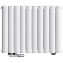 mai & mai Badheizkörper 770 x 600 mm 1072 W weiß Mittelventil