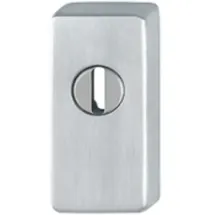 HOPPE Schutzrosette eckig E44S-SR-ZA, Edelstahl Sicherheitsrosette Schutzrosette