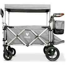 FUXTEC Fuxlife Luxus Bollerwagen FX-CTL950 Premium Grau