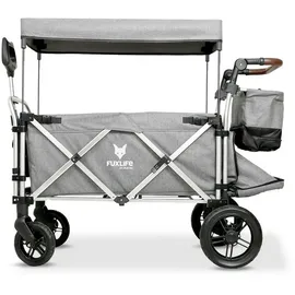 FUXTEC Fuxlife Luxus Bollerwagen FX-CTL950 Premium Grau