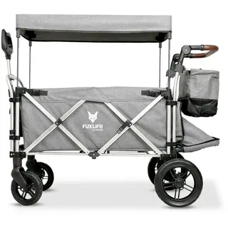 FUXTEC Fuxlife Luxus Bollerwagen FX-CTL950 Premium Grau