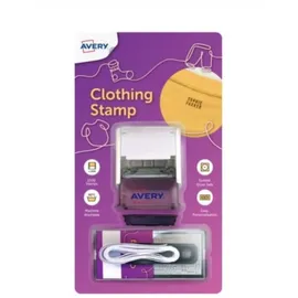 Avery Zweckform CSTAMP.EU Textilstempel waschmaschinenfest Lila 1 St.