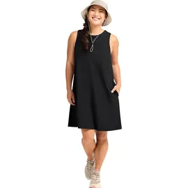 Jack Wolfskin Travel Dress Kleid Schwarz S