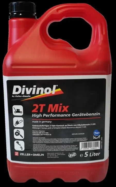 Divinol 2T Mix Sonderkraftstoff, 5 Liter