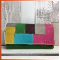 GREENBURRY Candy-Shop Geldbörse Leder 18 cm rorest-multi Grün Damen