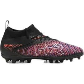 Puma Future 8 Match MG Fußballschuhe Kinder 01 black/white/glowing red 28