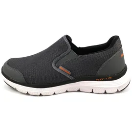 SKECHERS Slipper Slipper Kunstleder/Mesh - Grau Gr.: 42