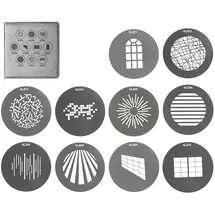 Nanlite AS-GB-B-SET1 Gobo-Set 1 für kreative Lichtgestaltung