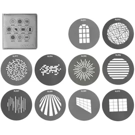 Nanlite AS-GB-B-SET1 Gobo-Set 1 für kreative Lichtgestaltung