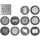 Nanlite AS-GB-B-SET1 Gobo-Set 1 für kreative Lichtgestaltung