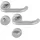 HOPPE Rosettengarnitur Bad-/WC-Garnitur Edelstahl F69 E138/42H/42HKVS