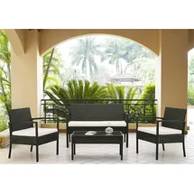 Hti-Living Outdoor Möbel Sitzgruppe aus Rattan