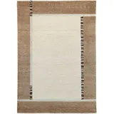 Natur Pur Gabbehteppich Heaven 200 x 300 cm Schurwolle Beige