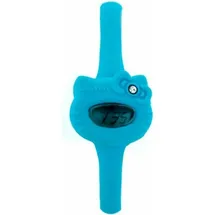 HELLO KITTY hk7123l-12 27 mm Gehäuse Blau Silikonarmband Blau