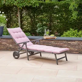 Siena Garden Liegenauflage 200 x 58 x 6 cm rosa 1 St.