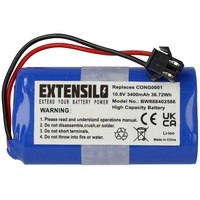 EXTENSILO Akku kompatibel mit Cecotec Conga Wet Home Cleaner