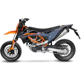 LeoVince Komplettanlage Edelstahl für KTM 690 SMC R / ENDURO / GAS GAS ES/SM 700 mit Katalysator