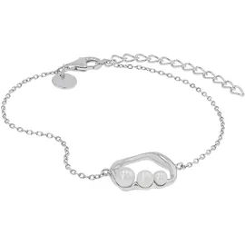 Tom Tailor Armband mit Anhänger aus Sterling Silber mit Süßwasserzuchtperle 2100556 Größe 16+4 cm