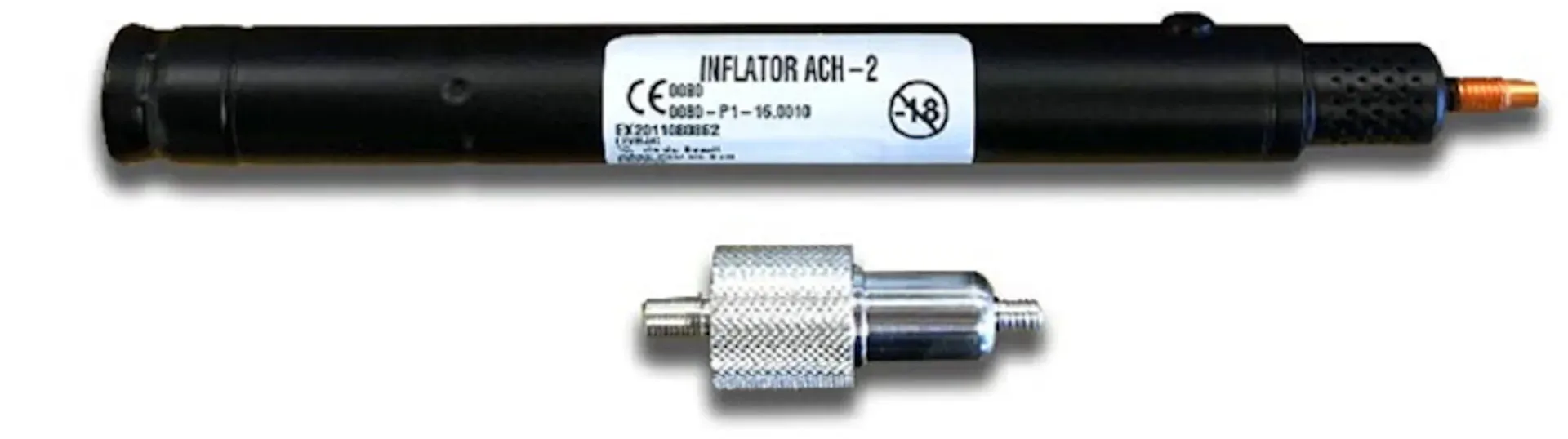 RST In&Motion Inflator Cartridge, zilver, Eén maat