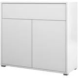 Mirjan24 Gesita 100 x 93 x 40 cm Weiß