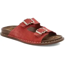 Rote Flip-Flops Artiker Flache Schuhe, 36