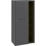 Villeroy & Boch Subway 3.0 Mittelschrank C59800VJ 57,4x120x36,2cm, Schanier links/Griff Aluminium glänzend Nordic Oak