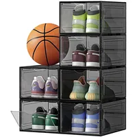 Songmics Schuhbox 34 x 25 x 18,4 cm 6-tlg.