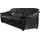 sit&more 3-Sitzer Sofa Naturleder 198x90 cm", schwarz