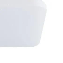 EGLO LED Deckenlampe Frania-S, Sternenhimmel Deckenleuchte mit Kristall-Effekt, Wandlampe aus Stahl und Kunststoff in weiß, Lampe für Badezimmer und Küche, neutralweiß, IP44, 33... -