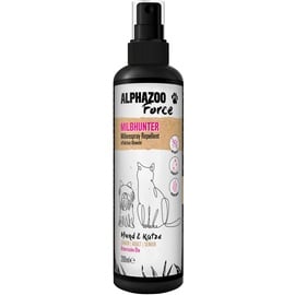 alphazoo MilbHunter Milbenspray für Hunde & Katzen I Starkes Anti Milbenmittel 200 ml