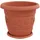 vidaXL Blumentöpfe 6 pcs Ø 26 x 21,5 cm Ziegelrot
