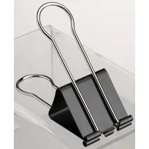 GOWI Foldbackklammer 6,0 cm Schwarz 1 St.