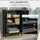Homcom Aktenschrank 75 x 33 x 110 cm schwarz