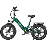 Maxtron Camel E-Bike compactbike 20 Zoll RH 42 cm Unisex grün/schwarz/khaki