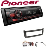 Pioneer 1-DIN Autoradio USB AUX Android Set für Dodge RAM 2002-2006 schwarz