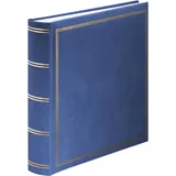 Hama Jumbo Fotoalbum London 30x30 80 weiße Seiten, blau 7160