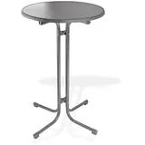 DEMA Treviso Bistrotisch Ø 70 x 100 cm Anthrazit