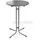 DEMA Treviso Bistrotisch Ø 70 x 100 cm Anthrazit
