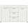 VCM Sideboard Jam 125 x 80 x 35 cm Weiß