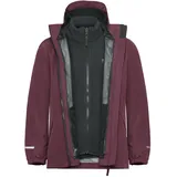 Jack Wolfskin Iceland 3IN1 Jacke Amaranth 164