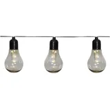 Star Trading LED-Lichterkette 4,05 m Schwarz/Transparent/Grau/Anthrazit