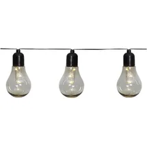 Star Trading LED-Lichterkette 4,05 m Schwarz/Transparent/Grau/Anthrazit