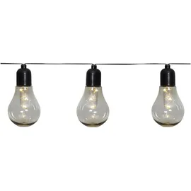 Star Trading LED-Lichterkette 4,05 m Schwarz/Transparent/Grau/Anthrazit