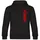 multifanshop Kapuzensweatshirt Streifen Schwarz S