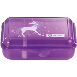 Step By Step Unicorn Lunchbox Aufbewahrungsbehälter flieder